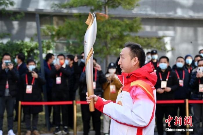 3月2日，北京2022年冬殘奧會(huì)火種采集儀式在中國(guó)盲文圖書(shū)館舉行，采集“希望之火”。 <a target='_blank' href='/'>中新社</a>記者 張興龍 攝