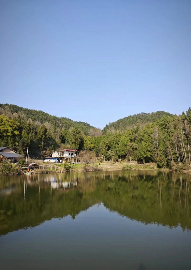 這樣在對(duì)面看，老家也算依山傍水.jpg