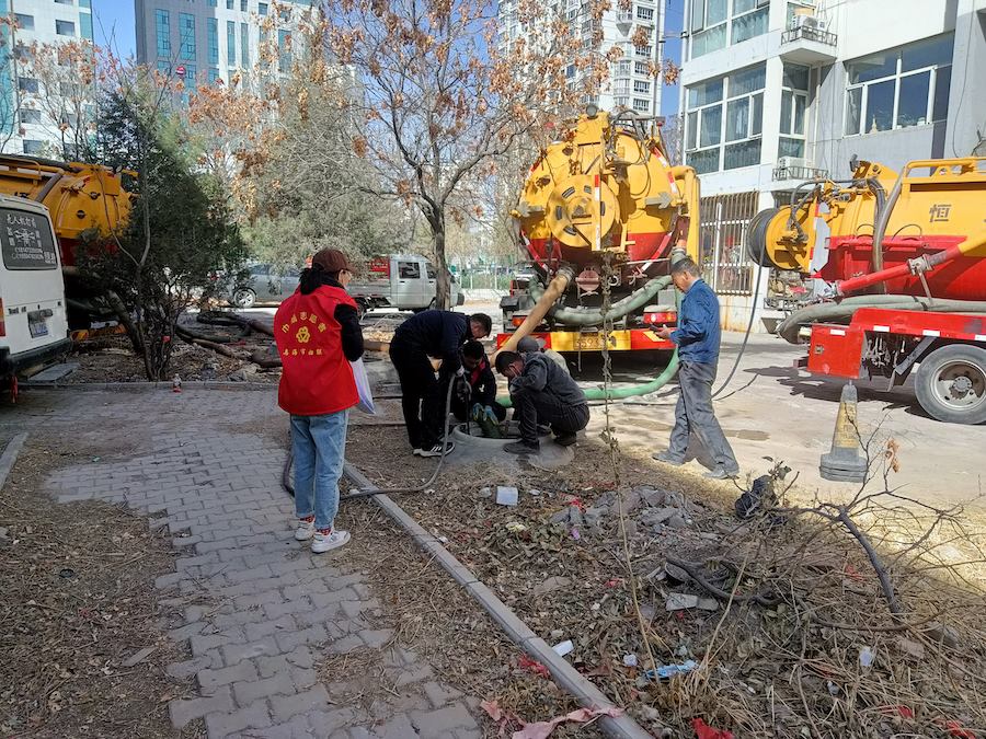 現(xiàn)場疏通了管道。.png