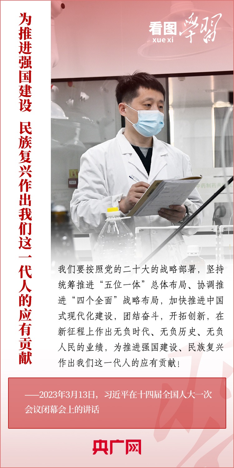 看圖學(xué)習(xí)丨為推進(jìn)強(qiáng)國(guó)建設(shè)、民族復(fù)興作出我們這一代人的應(yīng)有貢獻(xiàn)