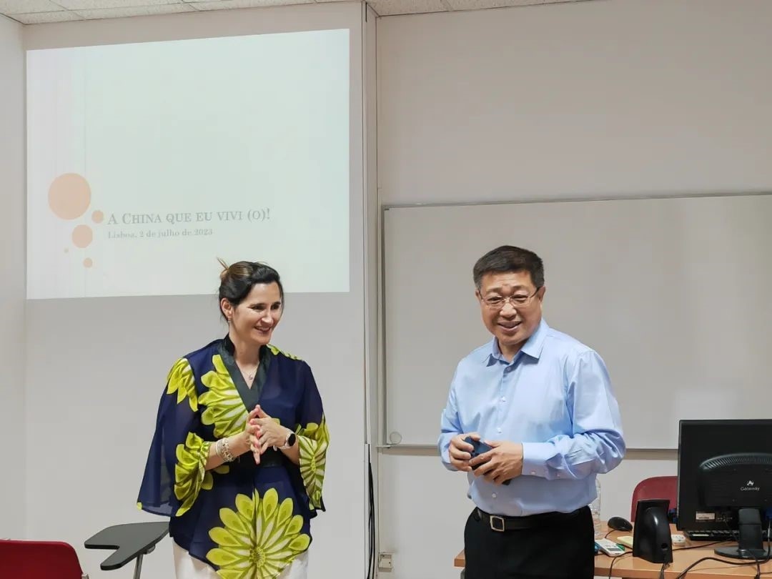 里斯本大學(xué)孔子學(xué)院組織漢語角活動(dòng)。 圖片來源：里斯本大學(xué)孔子學(xué)院公眾號(hào)
