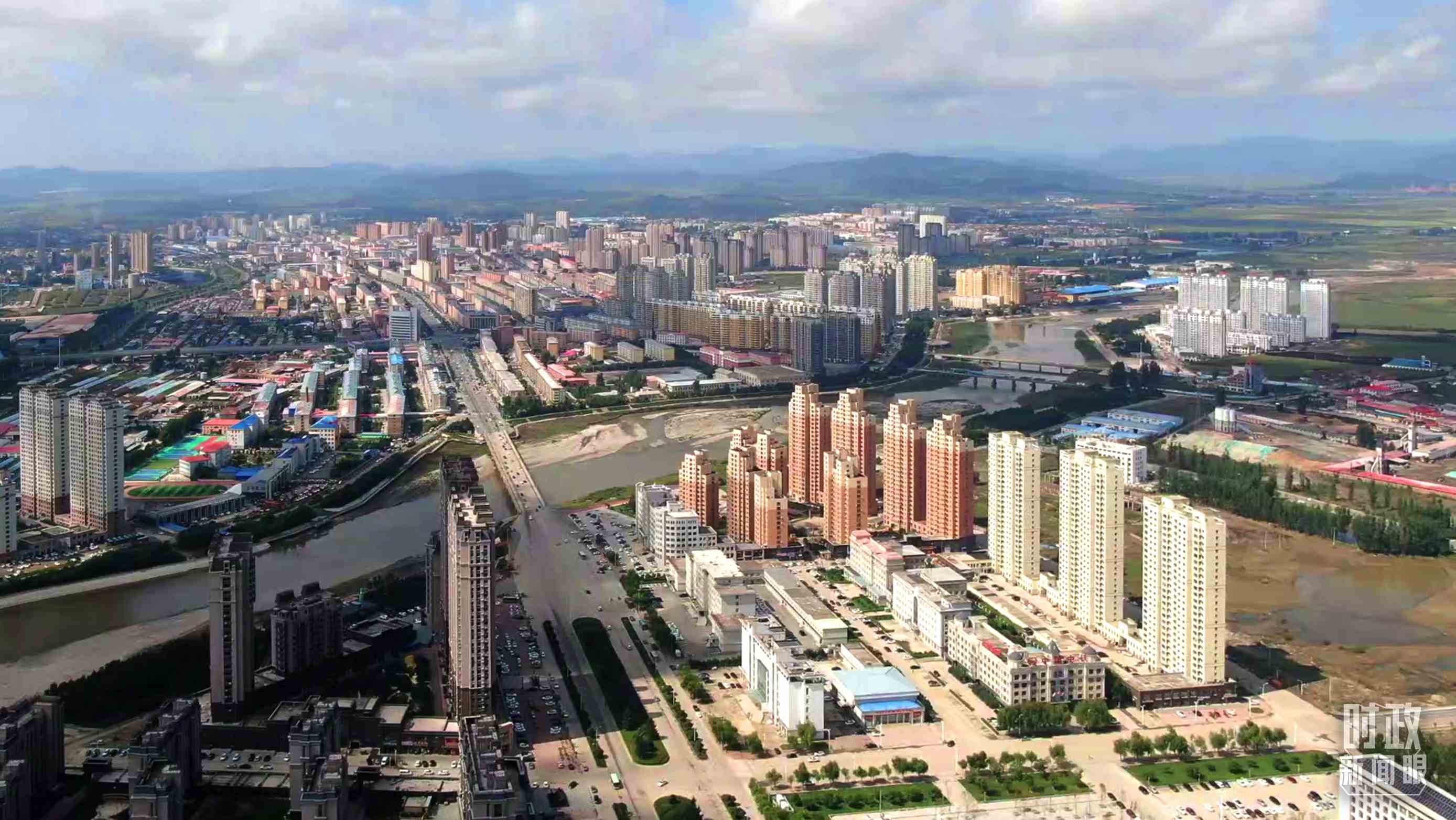 △尚志市境內(nèi)水網(wǎng)發(fā)達(dá)，螞蟻河、大泥河等穿境而過(guò)。（總臺(tái)央視記者張耿生拍攝）