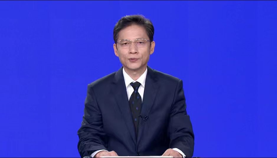 劉昆致辭。中國駐東盟使團供圖