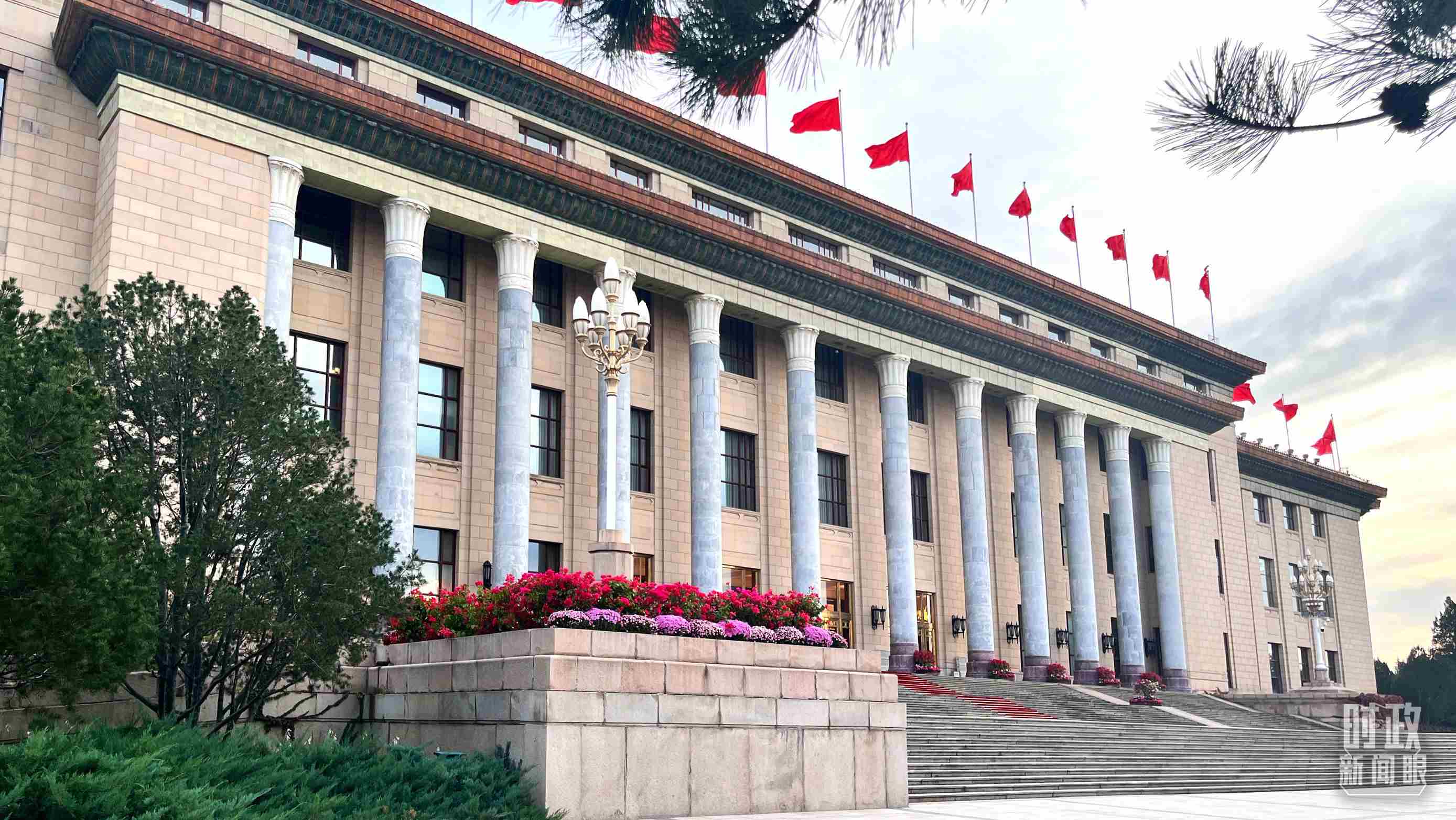 △10月18日，5場會談會見在北京人民大會堂舉行。（總臺央視記者張垚拍攝）