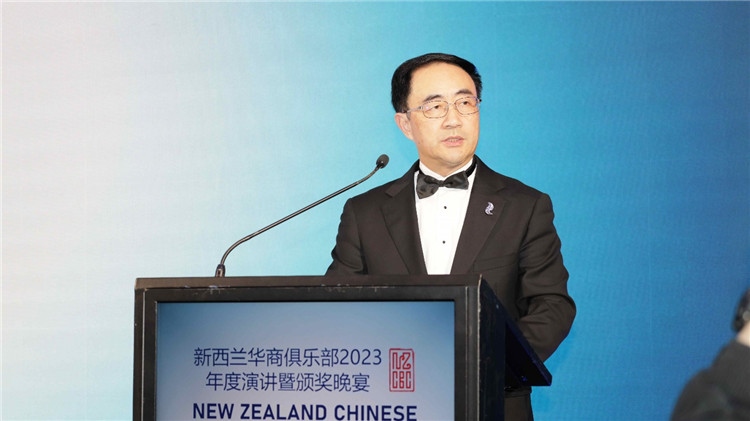 新西蘭華商聯(lián)合總會主席楊健。攝影：張凱