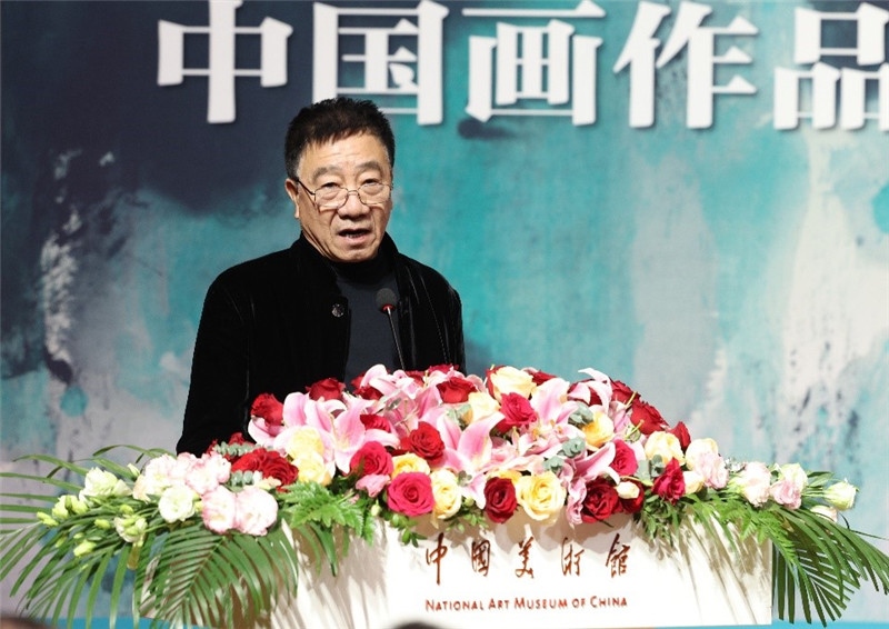 任建國致辭。主辦方供圖