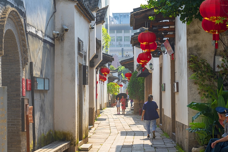 2019年6月28日，福建福州，三坊七巷風(fēng)光。