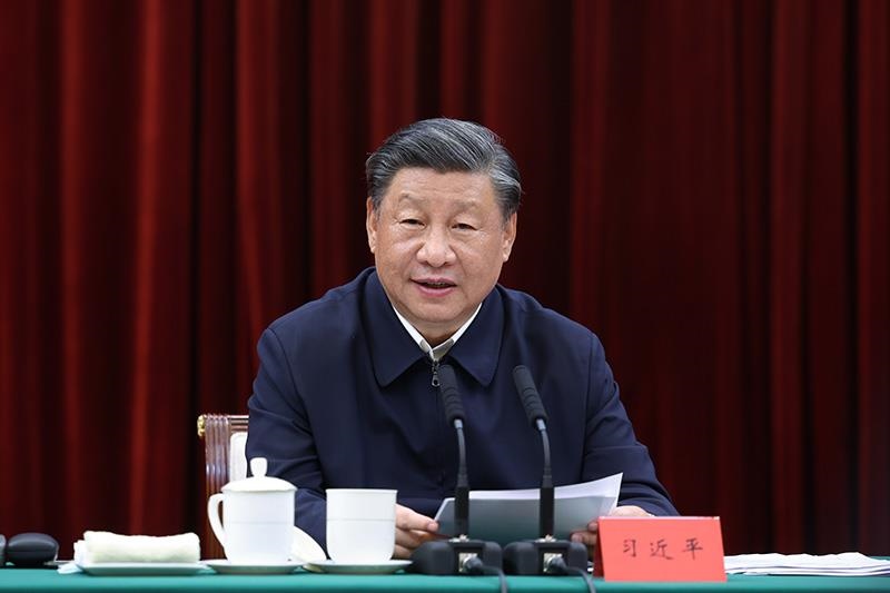 △2023年10月12日，習(xí)近平總書記在江西南昌市主持召開進(jìn)一步推動長江經(jīng)濟(jì)帶高質(zhì)量發(fā)展座談會并發(fā)表重要講話。
