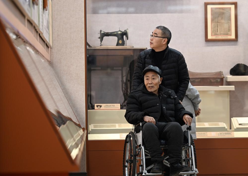 2024年1月29日，市民在平津戰(zhàn)役紀(jì)念館參觀。