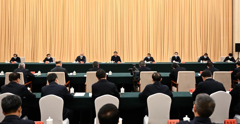 2023年5月11日至12日，習近平總書記在河北考察，主持召開深入推進京津冀協(xié)同發(fā)展座談會并發(fā)表重要講話。新華社記者 李學仁 攝