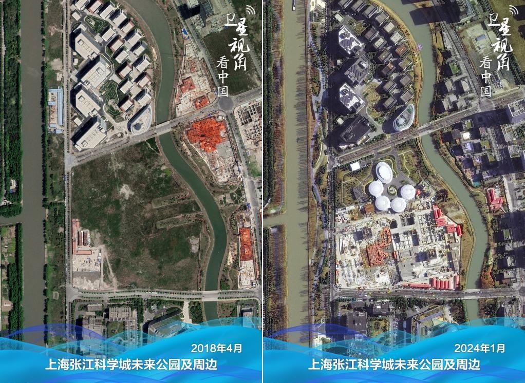 張江科學(xué)城未來公園從無到有，將打造代表人工智能發(fā)展最前沿、最高端成果的集中展示區(qū)、產(chǎn)業(yè)集聚區(qū)。