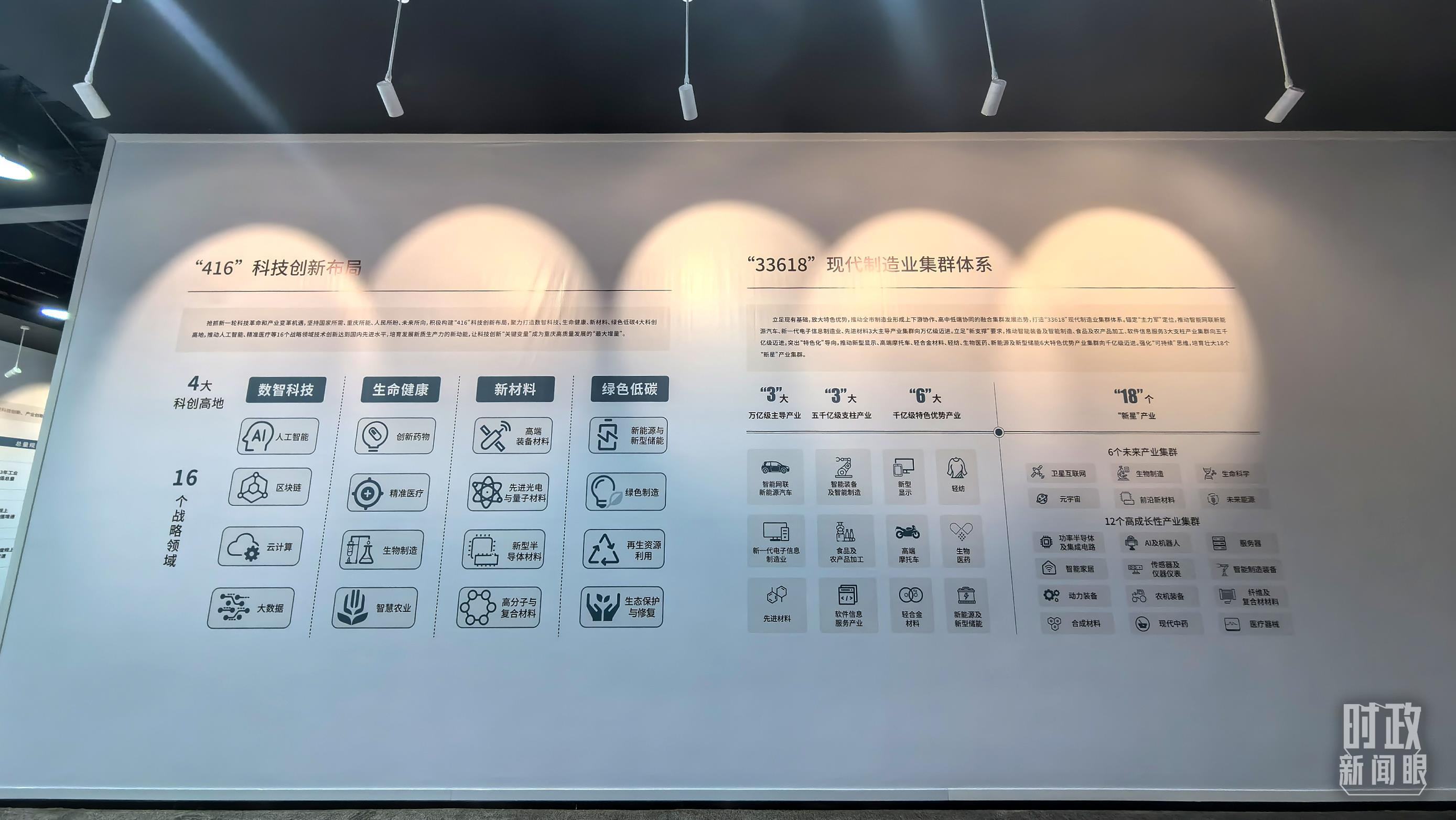 △重慶科技創(chuàng)新和產(chǎn)業(yè)發(fā)展成果展示。（總臺(tái)央廣記者潘毅拍攝）