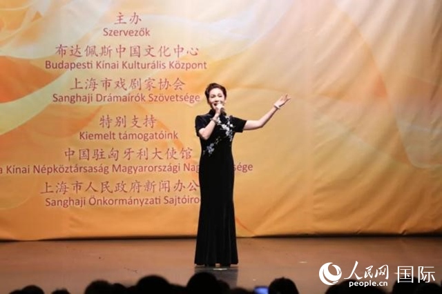 “玉蘭花開·魅力上?！弊哌M(jìn)布達(dá)佩斯。葉辰亮攝