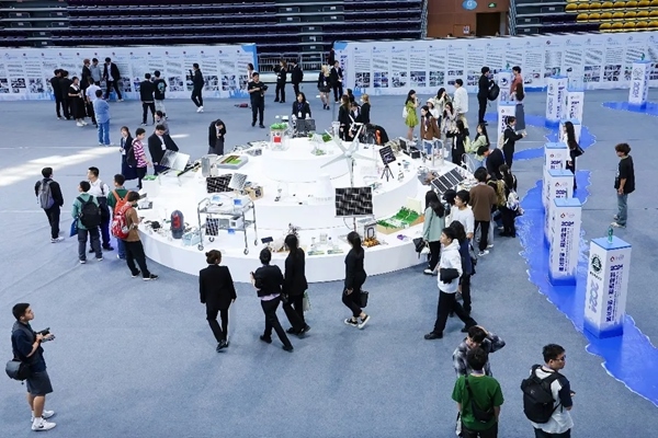 入圍決賽作品成果展。北京建筑大學(xué)供圖