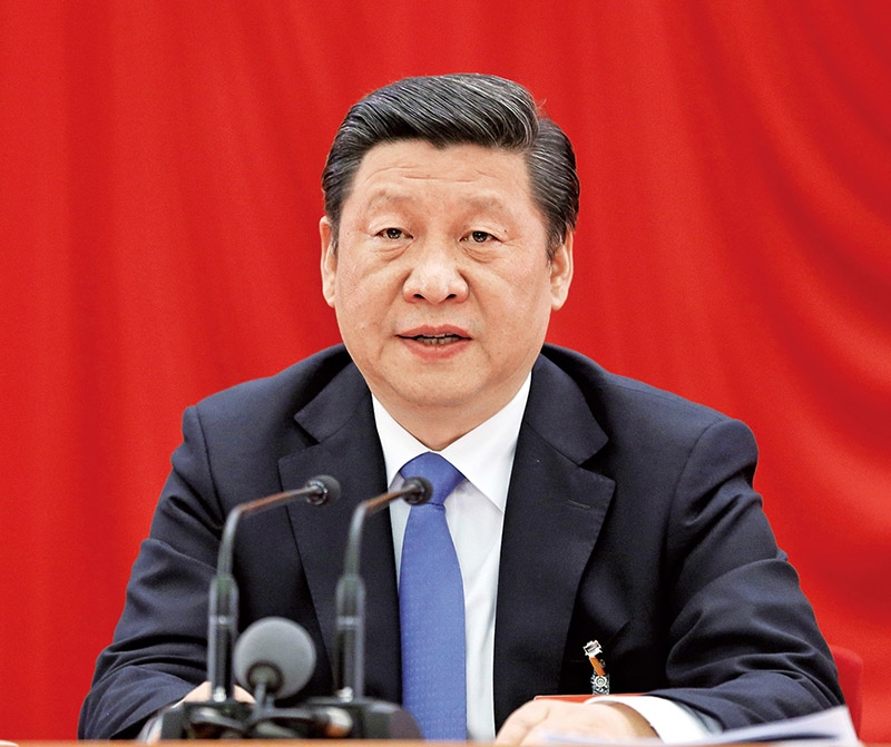中國共產(chǎn)黨第十八屆中央委員會第三次全體會議，于2013年11月9日至12日在北京舉行。全會由中央政治局主持，中央委員會總書記習(xí)近平作重要講話。 新華社記者 蘭紅光/攝