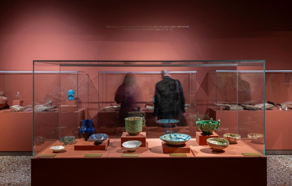 威尼斯總督府“馬可·波羅的世界”展現(xiàn)場。受訪機(jī)構(gòu)供圖