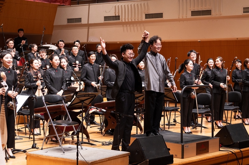 中國(guó)音樂(lè)學(xué)院第四屆學(xué)生管弦樂(lè)作曲比賽決賽音樂(lè)會(huì)上演。校方供圖