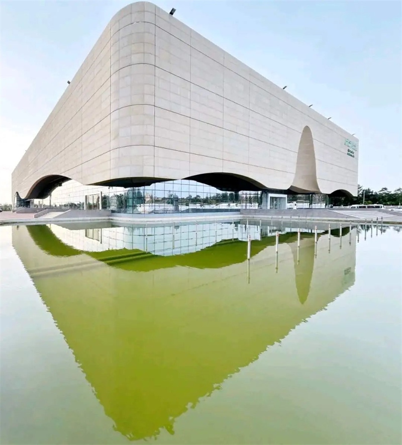 中國政府援建阿爾及爾歌劇院。大使館供圖