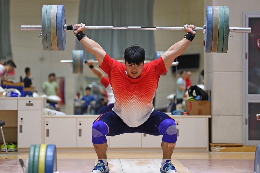 5月10日，國家隊選手劉煥華在訓(xùn)練中。新華社記者 侯昭康 攝