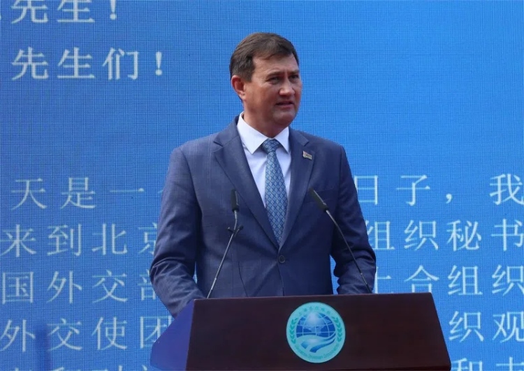 白俄羅斯外交部長馬克西姆·雷任科夫出席活動并致辭。主辦方供圖