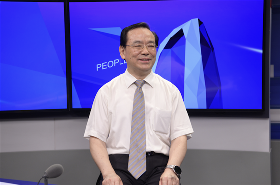 中國(guó)人民大學(xué)法學(xué)院教授、博士生導(dǎo)師楊建順。人民網(wǎng)記者 王曉嘯攝