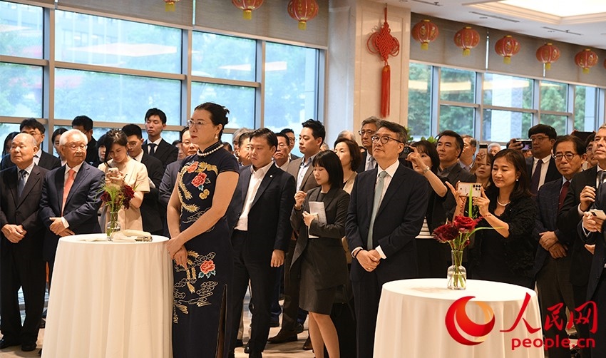 招待會現(xiàn)場。人民網(wǎng) 李帆攝