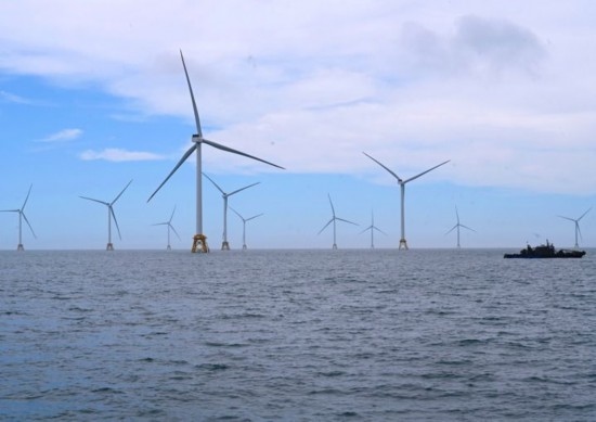 2024年6月19日拍攝的三峽集團(tuán)漳浦二期海上風(fēng)電項目。新華社記者 林善傳 攝