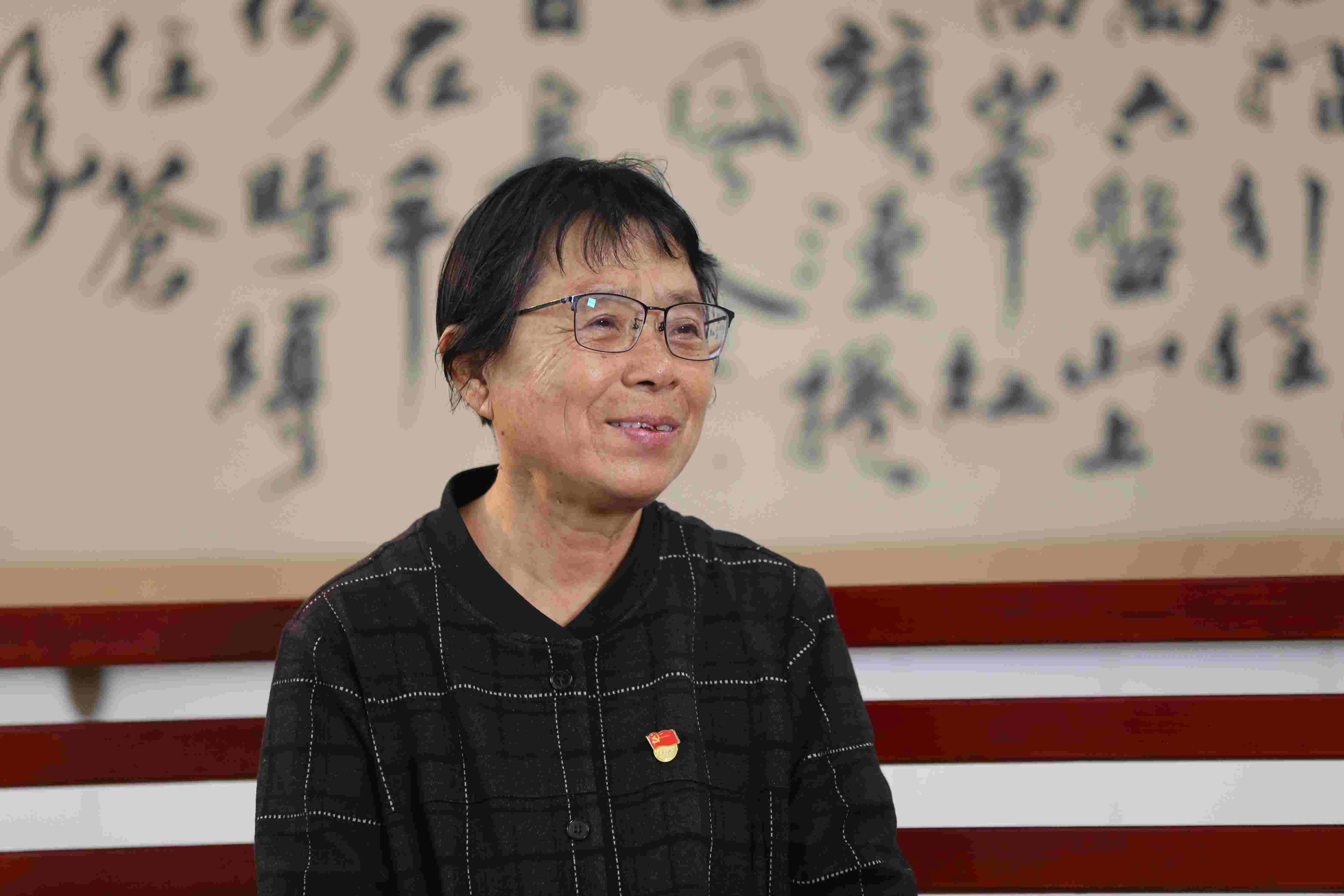 張桂梅。人民網(wǎng)記者 李發(fā)興攝