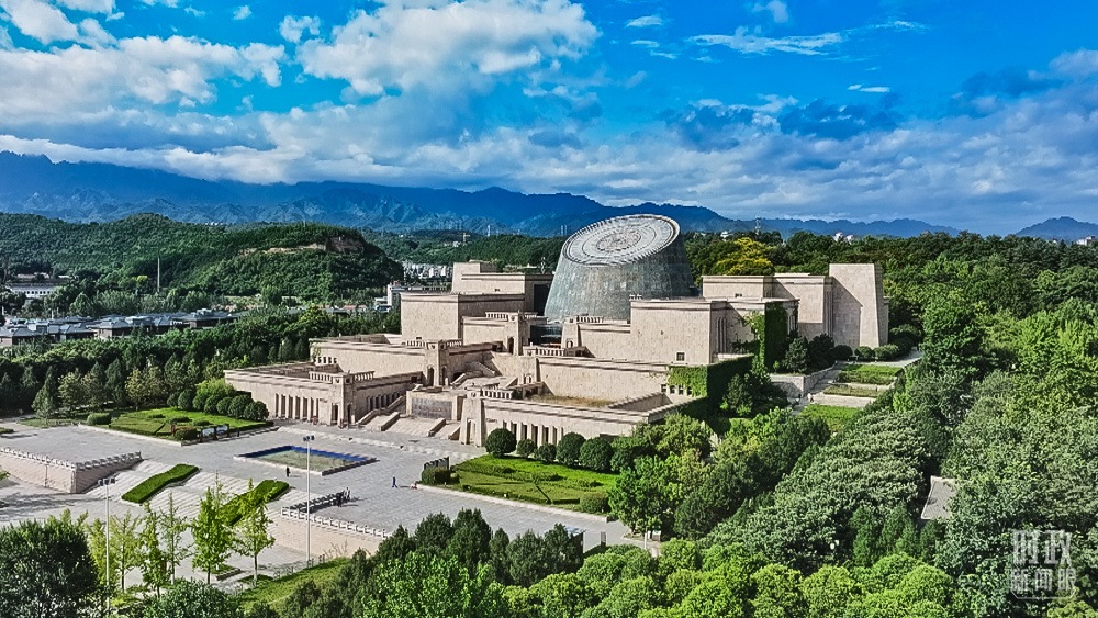 △ 寶雞青銅器博物院。（總臺記者趙振凱拍攝）