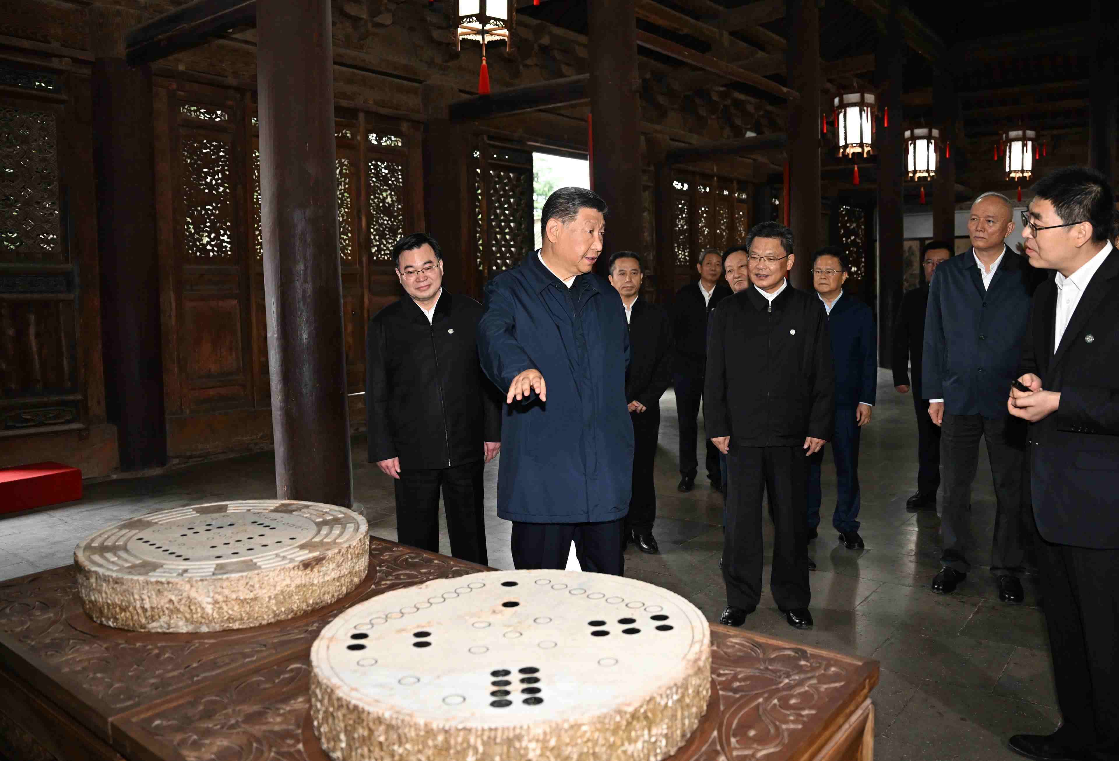 2024年9月10日，習(xí)近平總書記在甘肅天水考察了全國重點文物保護單位伏羲廟。