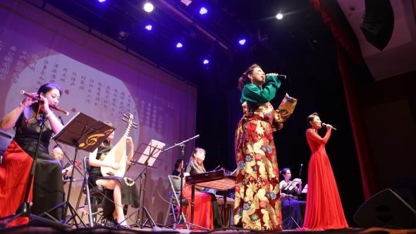 圖為演出場(chǎng)景。拉巴特中國(guó)文化中心供圖