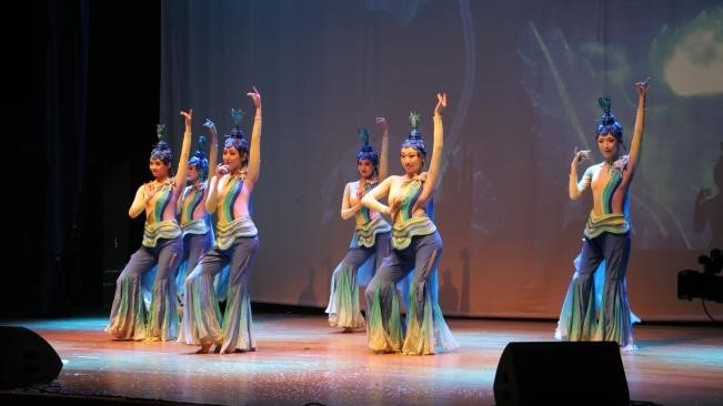 圖為演出場(chǎng)景。拉巴特中國(guó)文化中心供圖