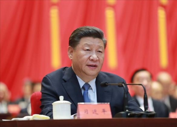 2019年9月20日，中央政協(xié)工作會(huì)議暨慶祝中國(guó)人民政治協(xié)商會(huì)議成立70周年大會(huì)在全國(guó)政協(xié)禮堂召開(kāi)。中共中央總書(shū)記、國(guó)家主席、中央軍委主席習(xí)近平出席大會(huì)并發(fā)表重要講話。新華社記者 丁林 攝