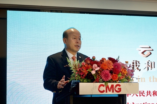 中國駐澳大利亞大使肖千出席活動并致辭。張舒惠攝