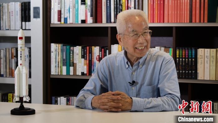 中國工程院院士龍樂豪。(中國運載火箭技術研究院供圖)