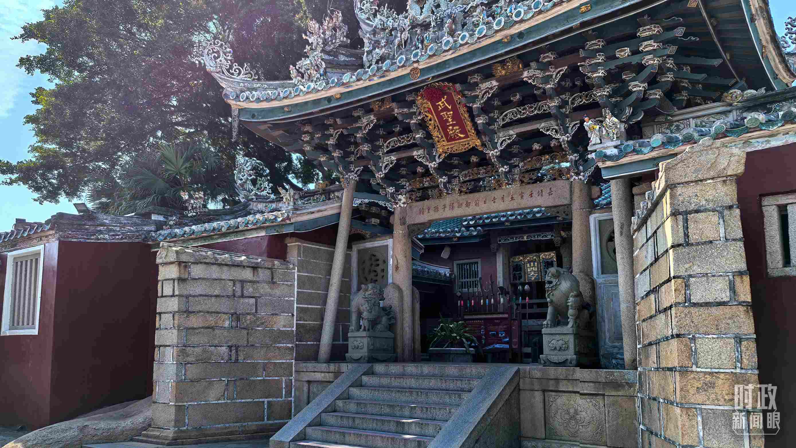 △關(guān)帝文化產(chǎn)業(yè)園。（總臺央視記者陸泓宇拍攝）