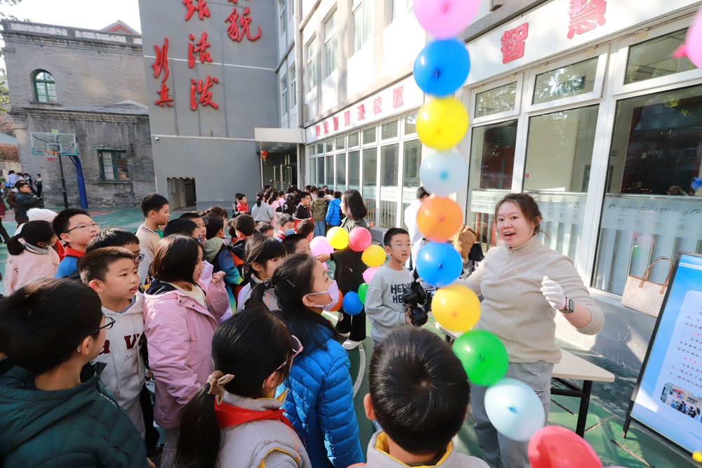 科學節(jié)現(xiàn)場。校方供圖