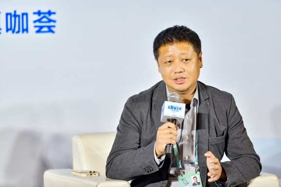 星云智慧機(jī)器人副總裁李明。 人民網(wǎng) 任峰濤攝