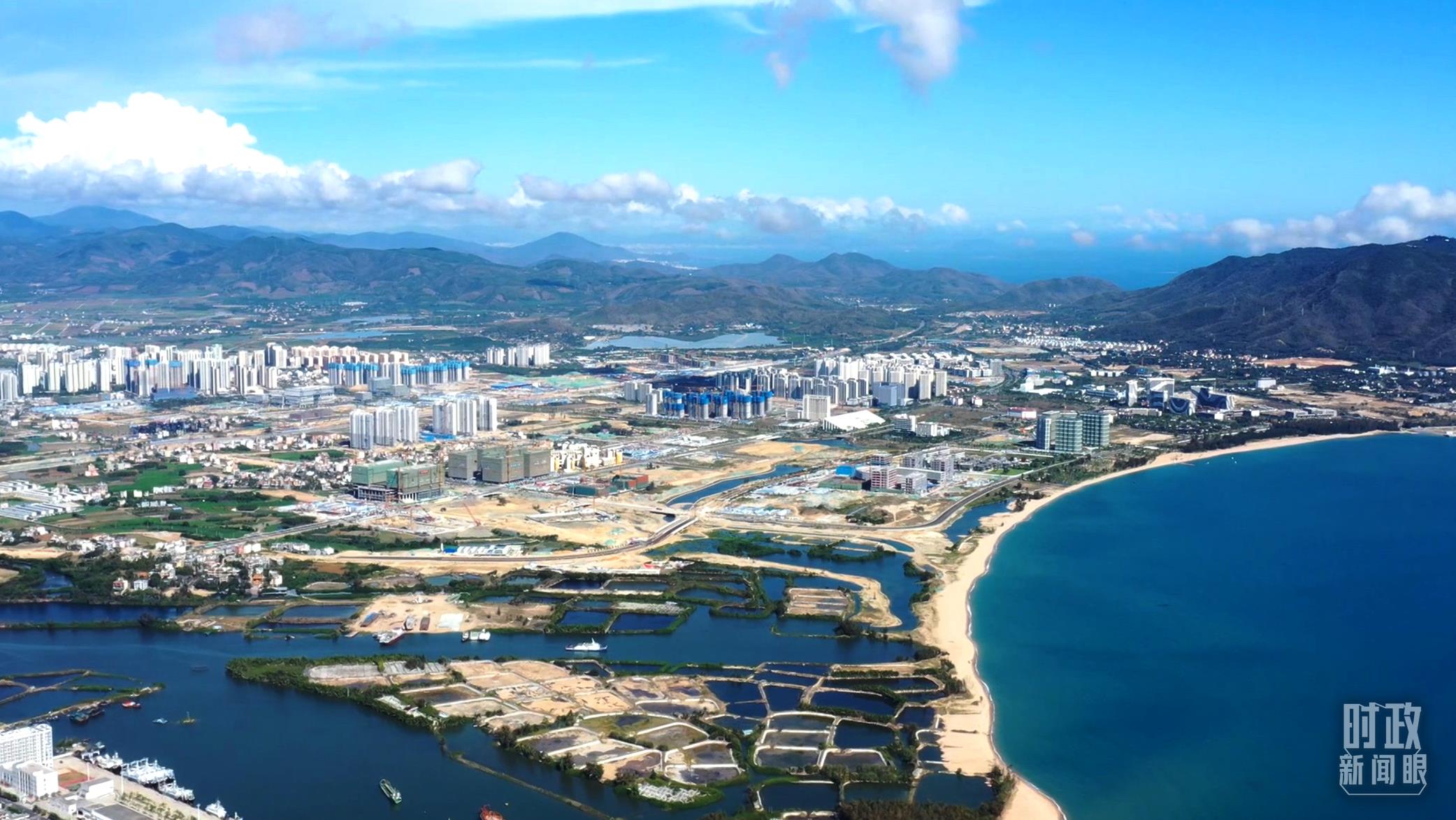 海南崖州灣科技城。（總臺(tái)記者張偉克拍攝）