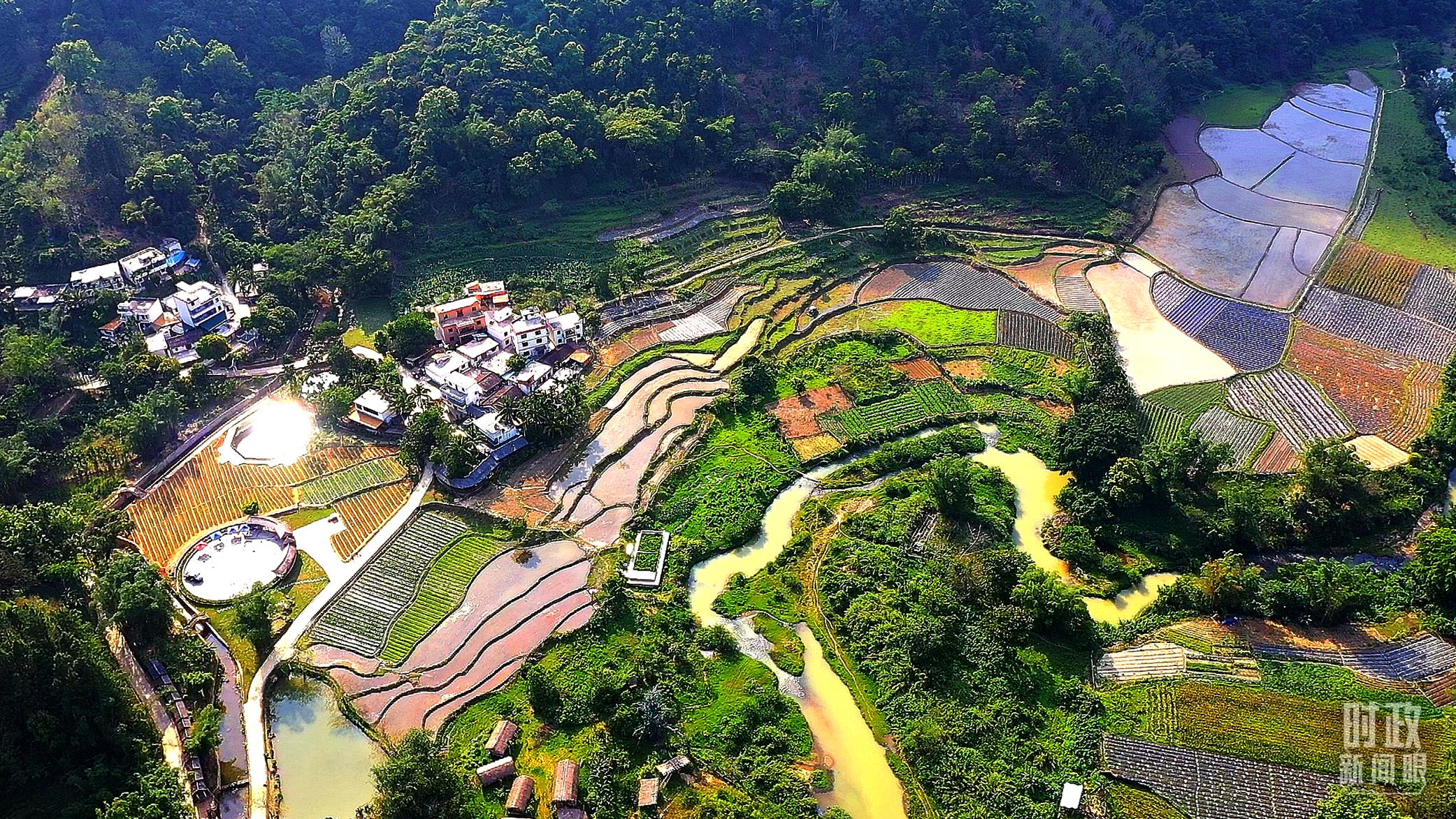 海南省五指山市水滿鄉(xiāng)毛納村。（總臺(tái)央視記者劉琦拍攝）