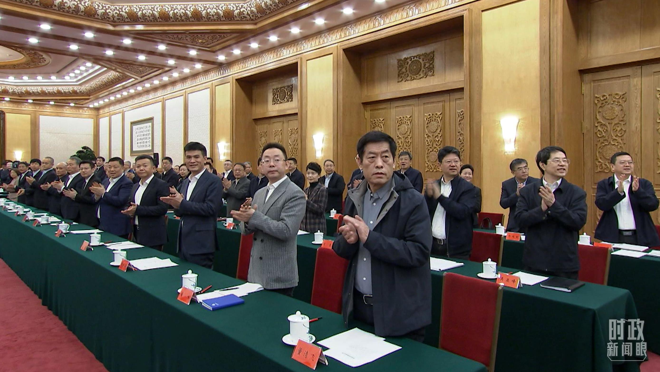 △2月17日，民營企業(yè)座談會(huì)現(xiàn)場(chǎng)。