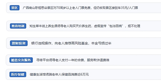 網(wǎng)友在“人民投訴”平臺反映涉銀發(fā)消費相關糾紛。（“人民投訴”用戶投訴截圖）