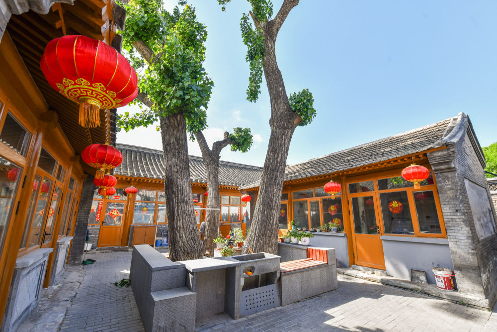 草廠胡同景觀。（受訪者供圖）