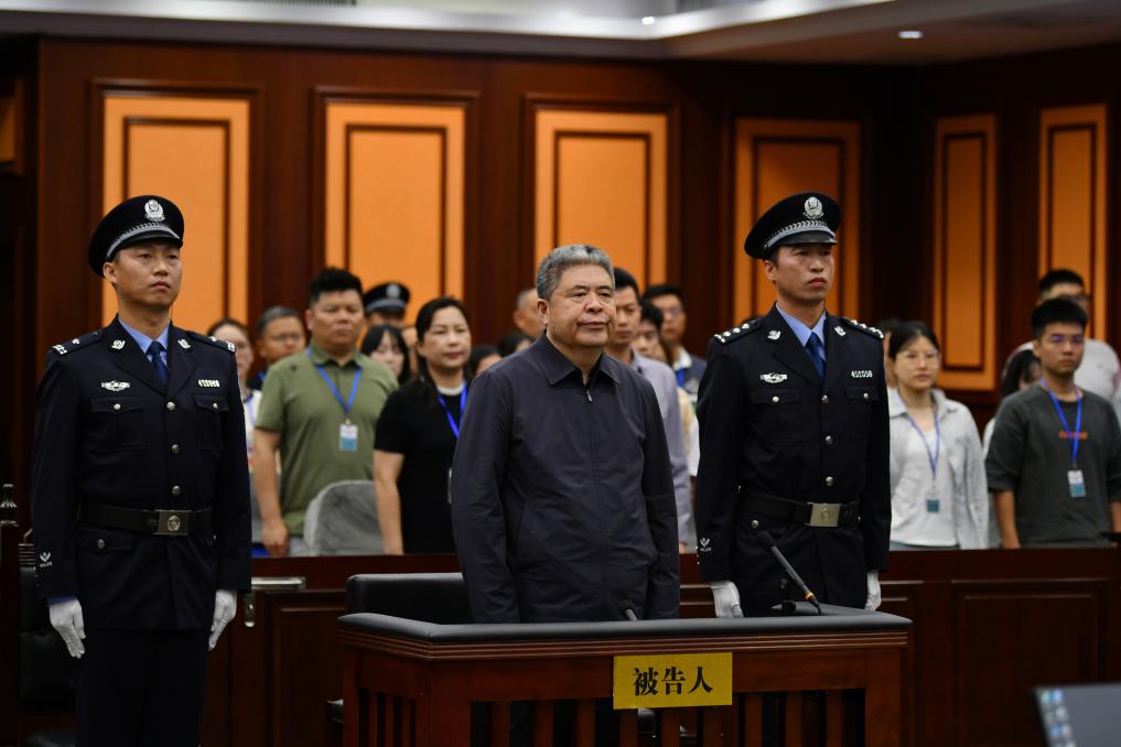 現(xiàn)場(chǎng)圖。（廣西壯族自治區(qū)南寧市中級(jí)人民法院供圖）